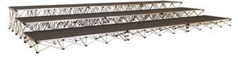 Staging Choir Pack 2 3 Tiers 230mm, 430mm & 630mm