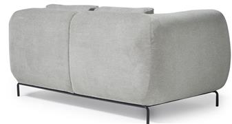 Ebony Soft Seating Two Seater Back View