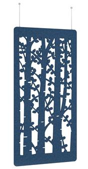 SHUSH Acoustic Hangin Panel - Ebony in Blue