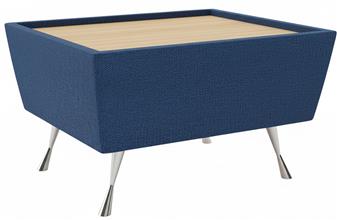 Manhattan Square Coffee Table - Wooden Top