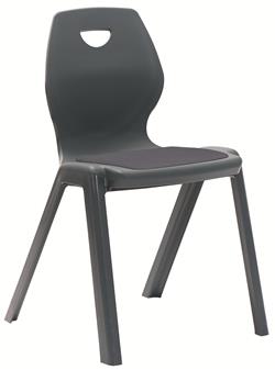 Flaire Chair Blue With Matching Seat Pad - Osumi