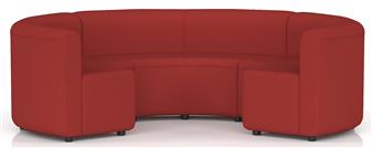 Momo Low Back Circular Booth 