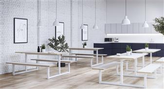Parc Indoor Dining Bench Sets Room Shot