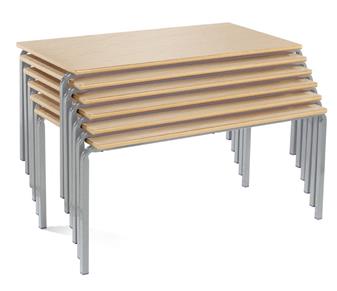 Crushed Bent Stacking Tables