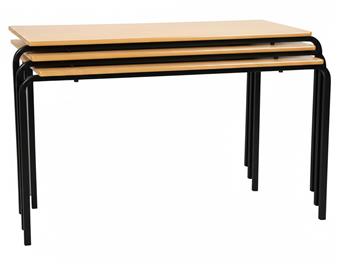 Crushed Bent Tables - Shown Slide Stacking
