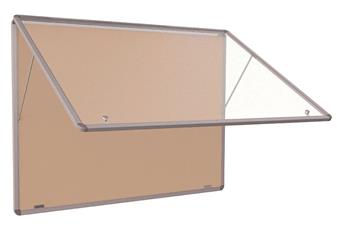 Natural Top Hinged Noticeboard