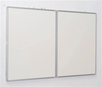 Folding Whiteboard Shown With Double Wings - Closed