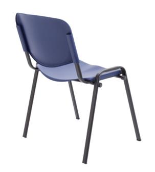 Polyprop Canteen Stacking Chair - Blue