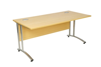 Rectangular Desk - Oak