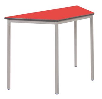 Fully Welded Trapezoid Classroom Table
