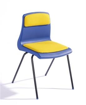 NP Chair With Upholstered Seat & Back Pad
