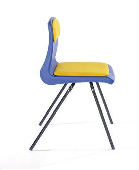 NP Chair With Upholstered Seat & Back Pad