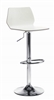 White High Gloss Tall Wooden Cafe / Bistro Chair