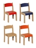 Beech Stacking Chairs