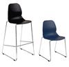 Linton Skid Chrome Frame Stacking Chairs