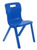 Titan One Piece Poly Chair Adult Heights