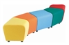 Zig Zag  Reception Seating For Kids - Fabric