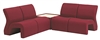 4000 Range Curved Reception Seating - Fabric