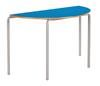 Crushed Bent Semi-Circular Classroom Tables MDF Edge 