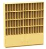 Post Room Pigeon Hole Shelving Unit - 60 Spaces