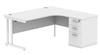 Primus Radial Desks + Pedestals