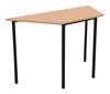 Secondary 1200 x 600 Trapezoid Tables - MDF Edge