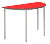 Fully Welded Semi-Circular Classroom Tables PU Edge