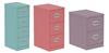 Pastel Coloured Steel Filing Cabinets
