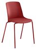 Uno 4 Leg Coloured Frame Stacking Chair