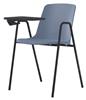 Uno 4 Leg Stacking Chair With Arms And Writing Tablet
