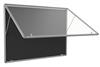 Fire Retardant Noticeboard Top Hinged