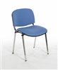 F1C Stackable Fabric Chair - Chrome Frame