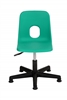 Hille E-Series Height-Adjustable Swivel Chair